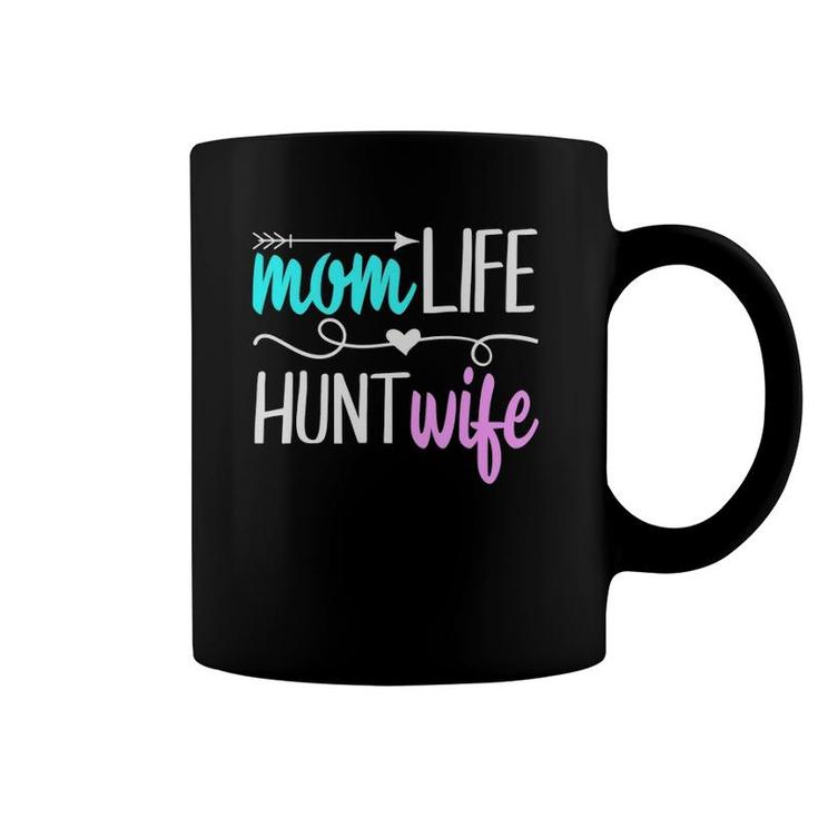 Bow Hunter Mom Life Hunters Wife Gift Funny Duck Deer Hunting Coffee Mug