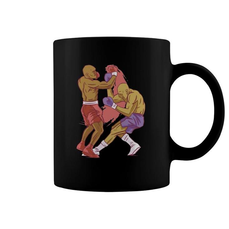 Boxers Fighting Match Boxing Lover Coffee Mug
