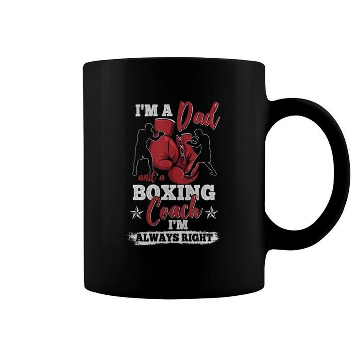 Boxing Club Vintage Boxer Dad Father's Day Coffee Mug