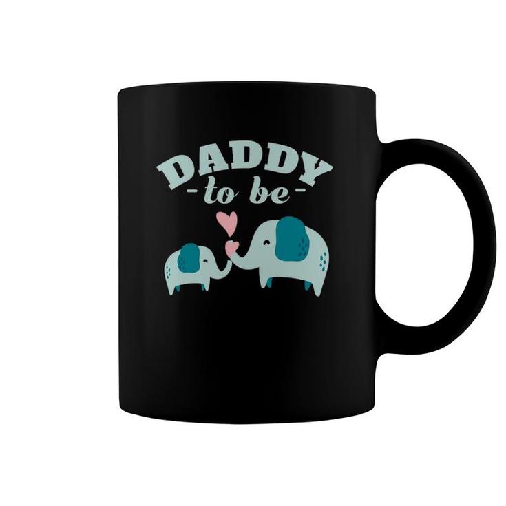 Boy Elephant Baby Shower Daddy To Be Coffee Mug