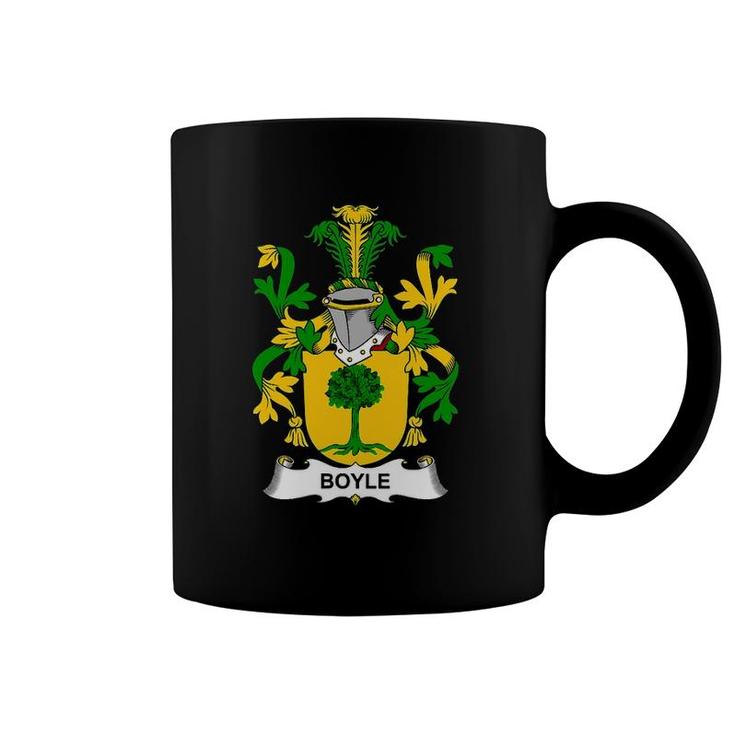 Boyle Coat Of Arms Family Crest Coffee Mug