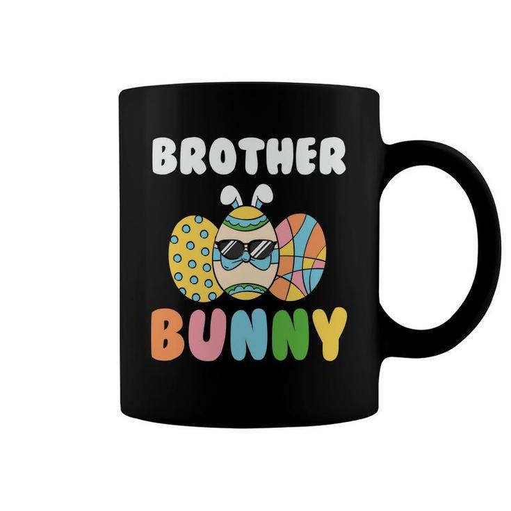 Brother Bunny Cool Eggs Sunglassess Matching Easter Bunny Egg Hunting Coffee Mug