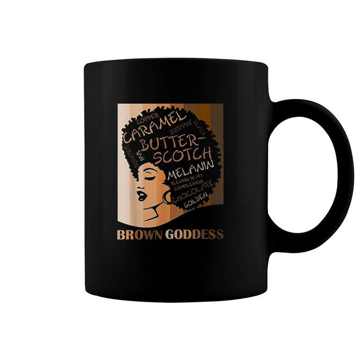 Brown Goddess Coffee Mug
