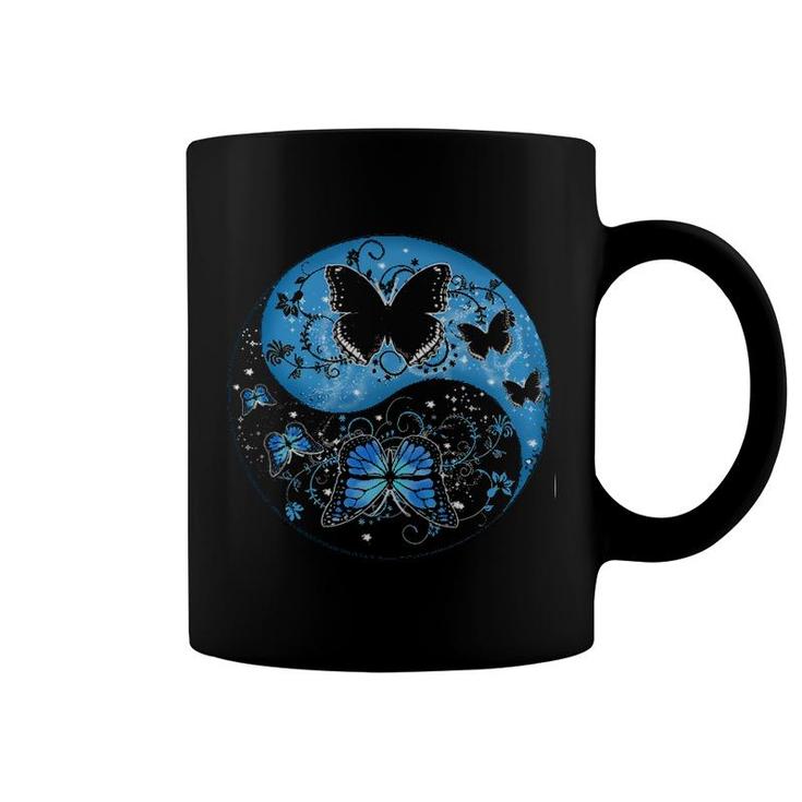 Butterfly Circle Coffee Mug