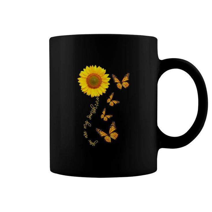 Butterfly You Are My Sunshine Coffee Mug