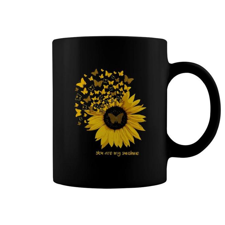 Butterfly You Are My Sunshine Coffee Mug