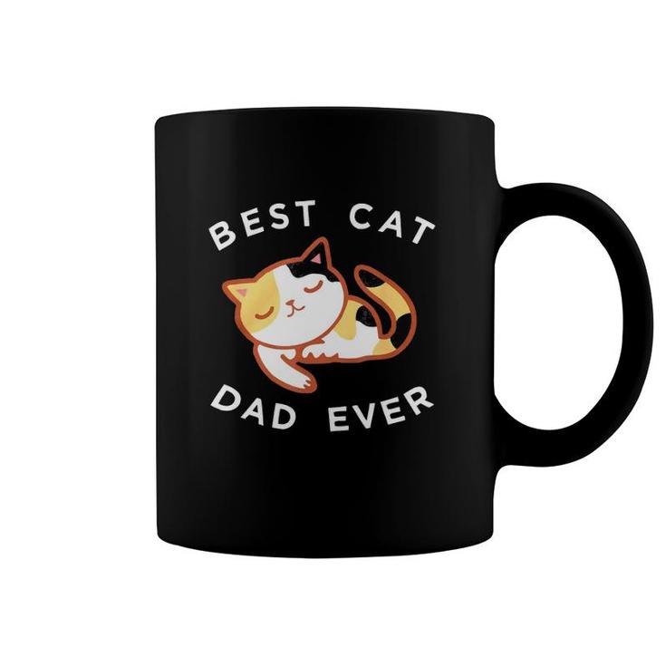 Calico Cat Dad  Best Kitty Father Ever Coffee Mug