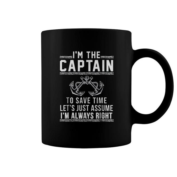 Captain Of The Boat Coffee Mug | Mazezy