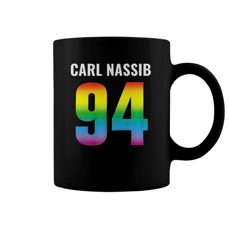 Carl Nassib- Supporting Lgbtq- Favorite Football Player  Coffee Mug
