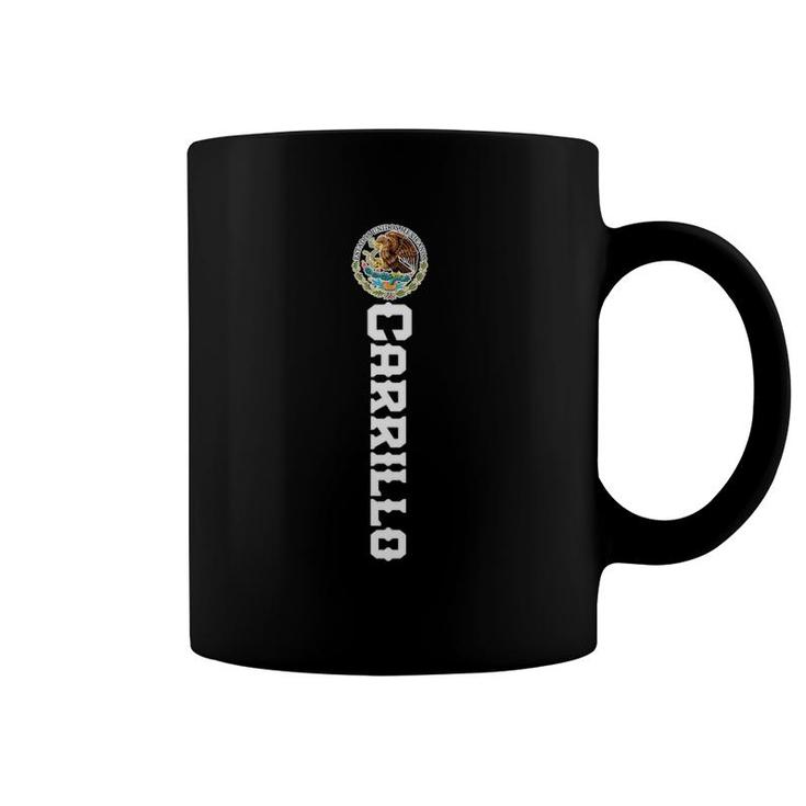Carrillo Last Name Mexican  For Men Women And Kids Coffee Mug