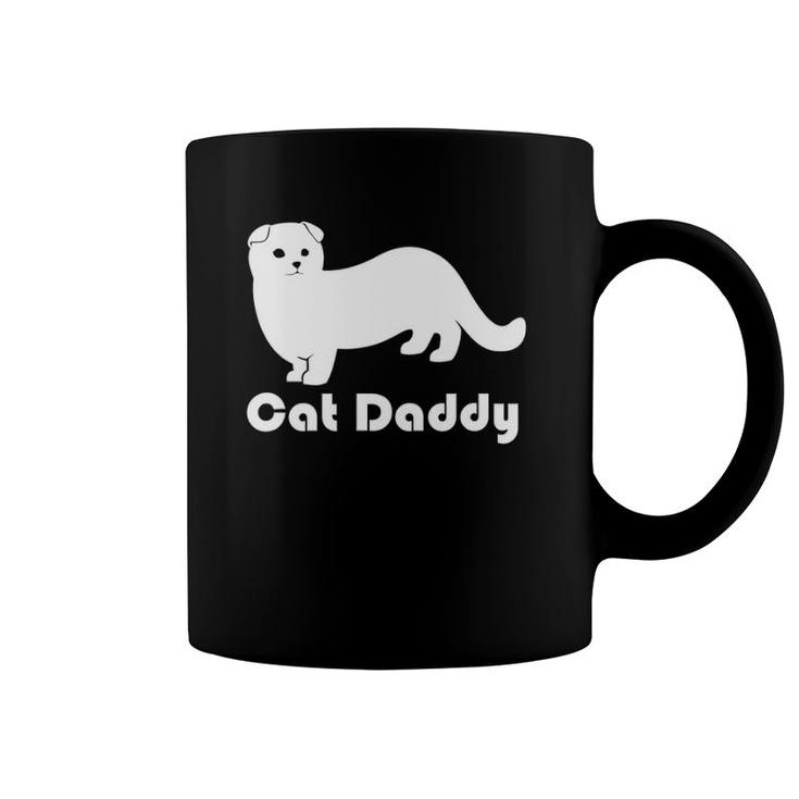 Cat Daddy Munchkin Scottish Fold Coffee Mug