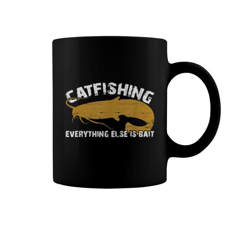 Catfish Catfishing Fishing For Catfisch Angling For Catfish  Coffee Mug