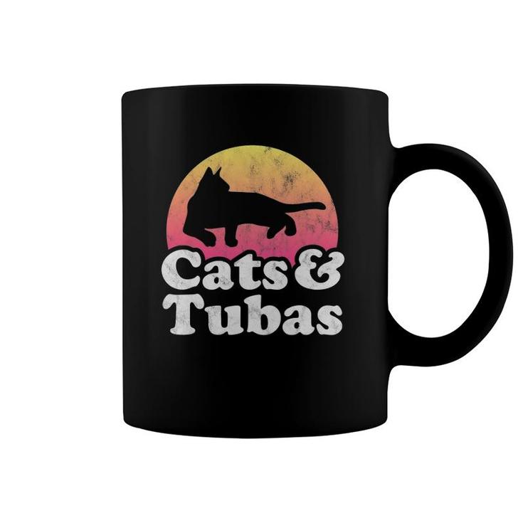 Cats And Tubas Men's Or Women's Cat And Tuba Coffee Mug