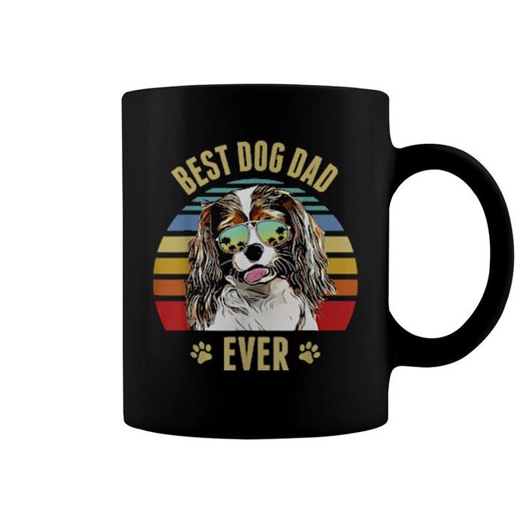 Cavalier King Charles Spaniel Best Dog Dad Ever Beach Vibe  Coffee Mug