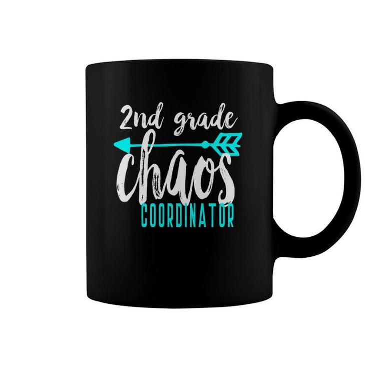 Chaos Coordinator 2Nd Grade Funny Teacher Coffee Mug
