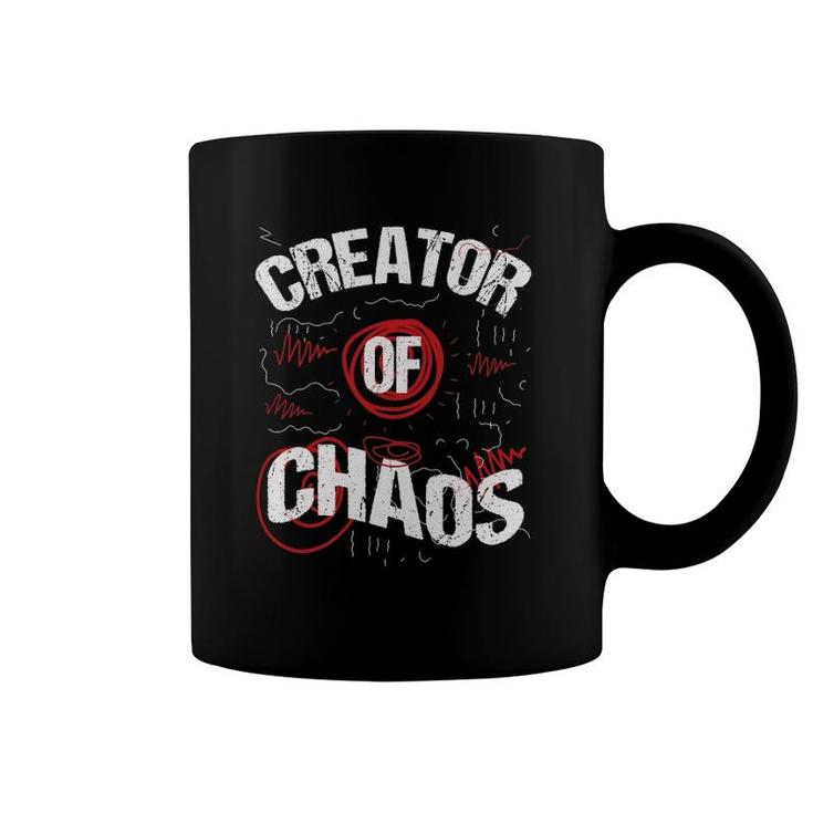 Chaos Coordinator Creator Busy Dad Or Mom Child Creates Coffee Mug