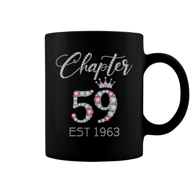 Chapter 59 Est 1963 59Th Birthday Tee Gifts For Women Ladies Coffee Mug