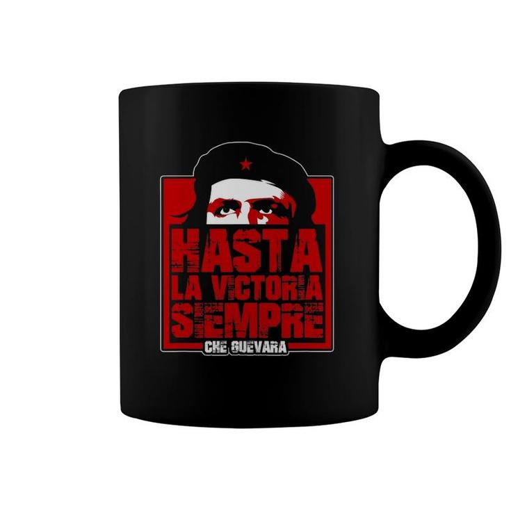Che Guevara Revolutionary Hasta La Victoria Siempre Coffee Mug
