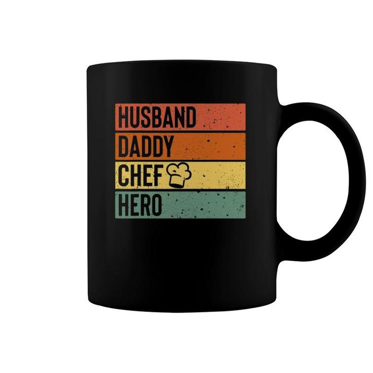 Chef Cook Dad  Husband Daddy Hero Father's Day Gift Tee Coffee Mug