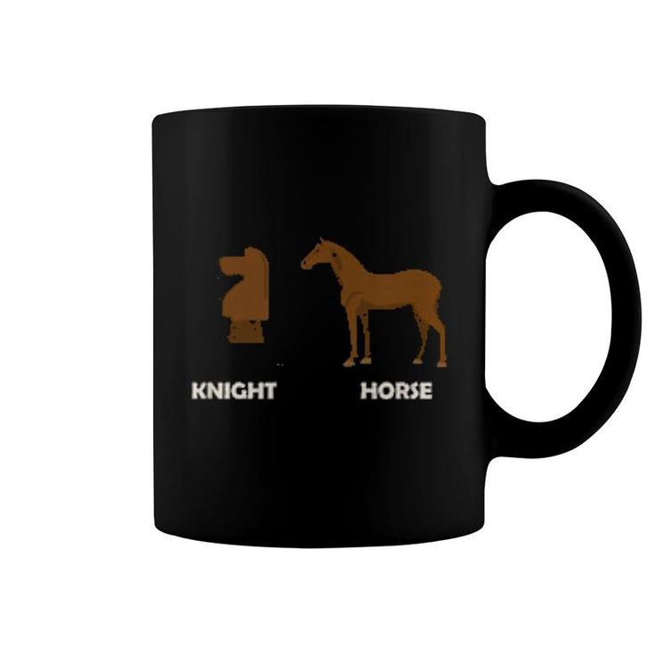 Chess It's Not A Horse Board Games  Coffee Mug