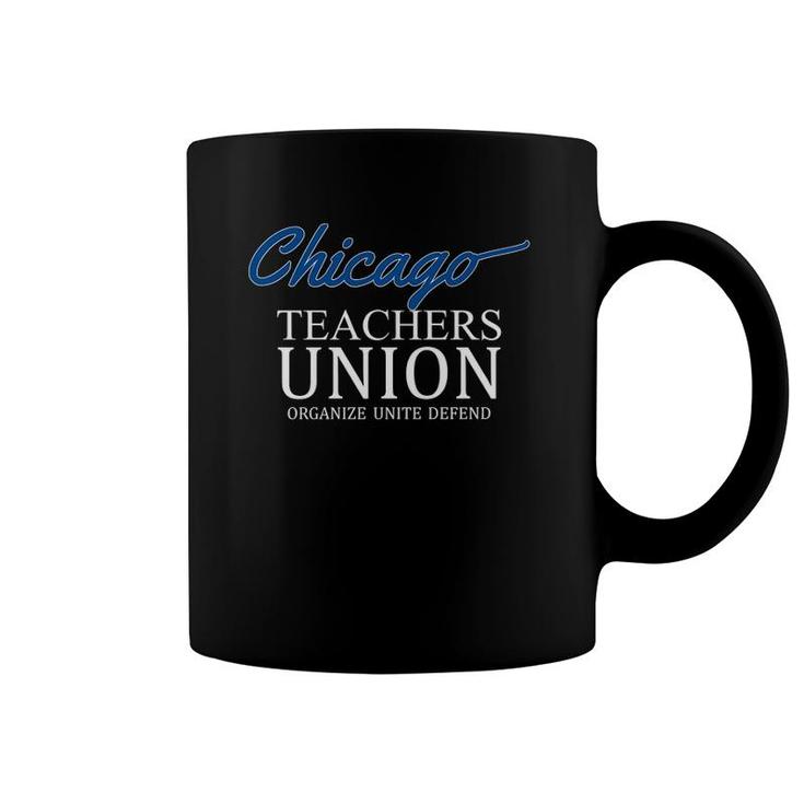 Chicago Teachers Union On Strike Red For Ed  Coffee Mug