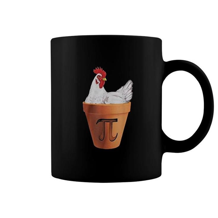 Chicken Happy Pi Day Funny Presents Coffee Mug