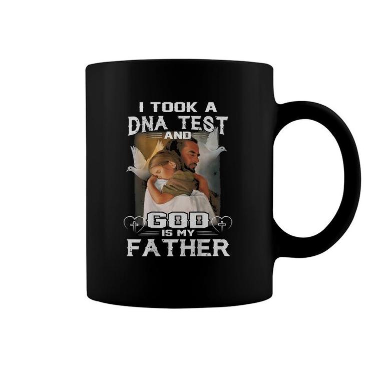 Christian I Took Dna Test And God Is My Father Printed Back Coffee Mug