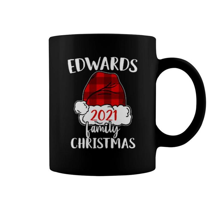 Christmas 2021 Edwards Matching Pajama Santa Hat Coffee Mug