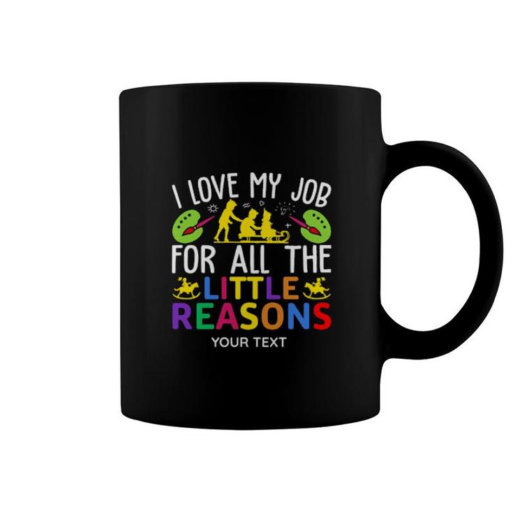 Christmas Teacher I Love My Job   Coffee Mug