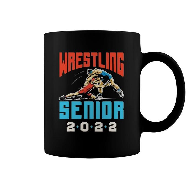 Class Of 2022 Wrestling Senior Graduation Graduate Grad Coffee Mug