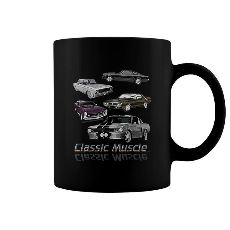 Classic American Muscle Cars Coffee Mug