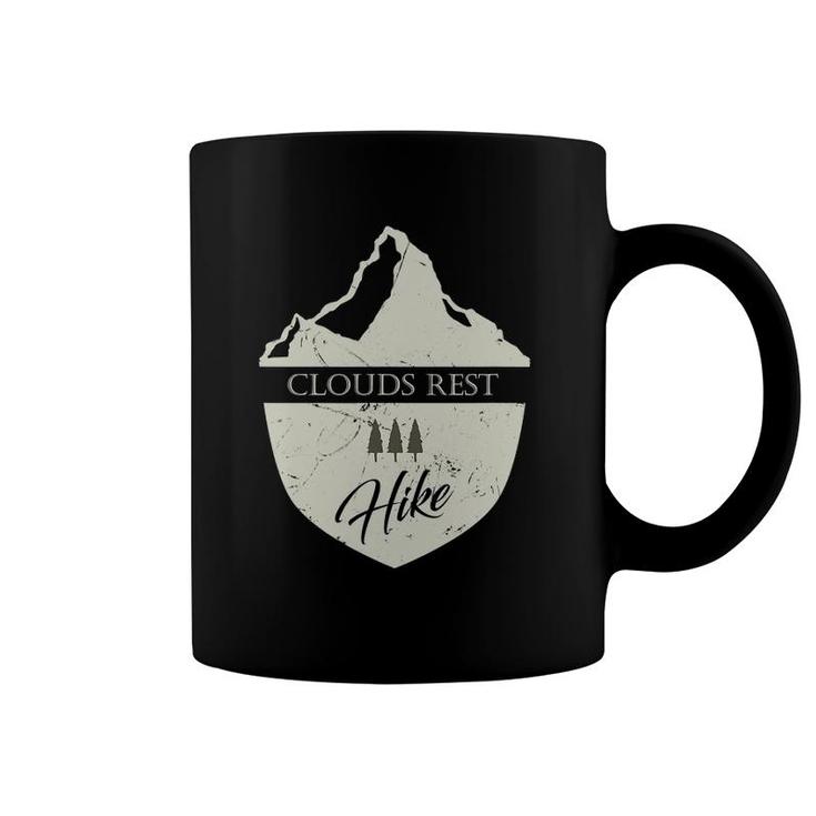 Clouds Rest California Hiking With Mountain Coffee Mug