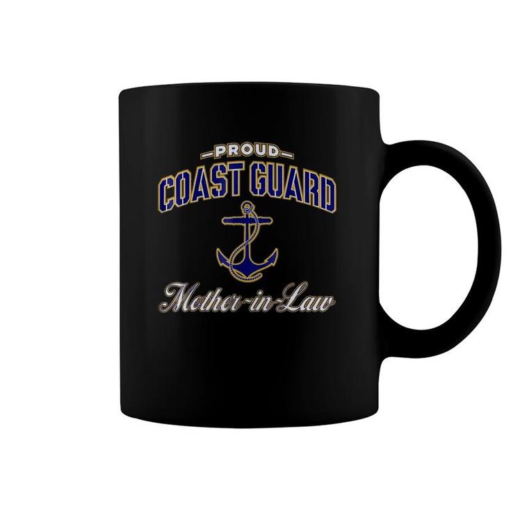 Coast Guard Mother-In-Law  Gift For Women Coffee Mug