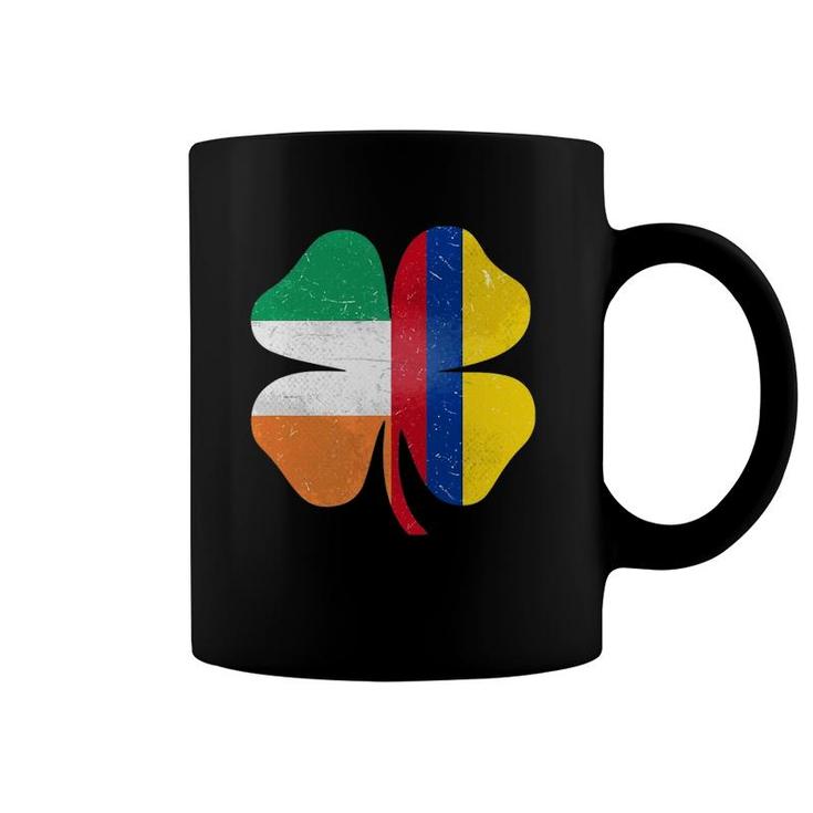 Colombian Irish Shamrock Colombia Ireland St Patrick's Day Coffee Mug