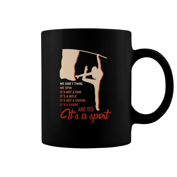 Color Guard Design Band Gift Marching Design  Coffee Mug
