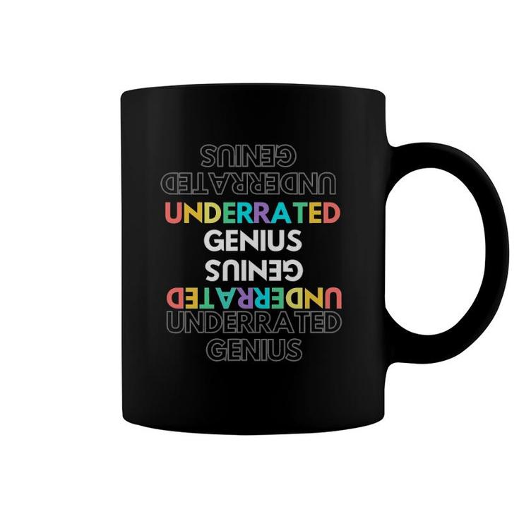 Colorful Upside Down Genius Gift Coffee Mug
