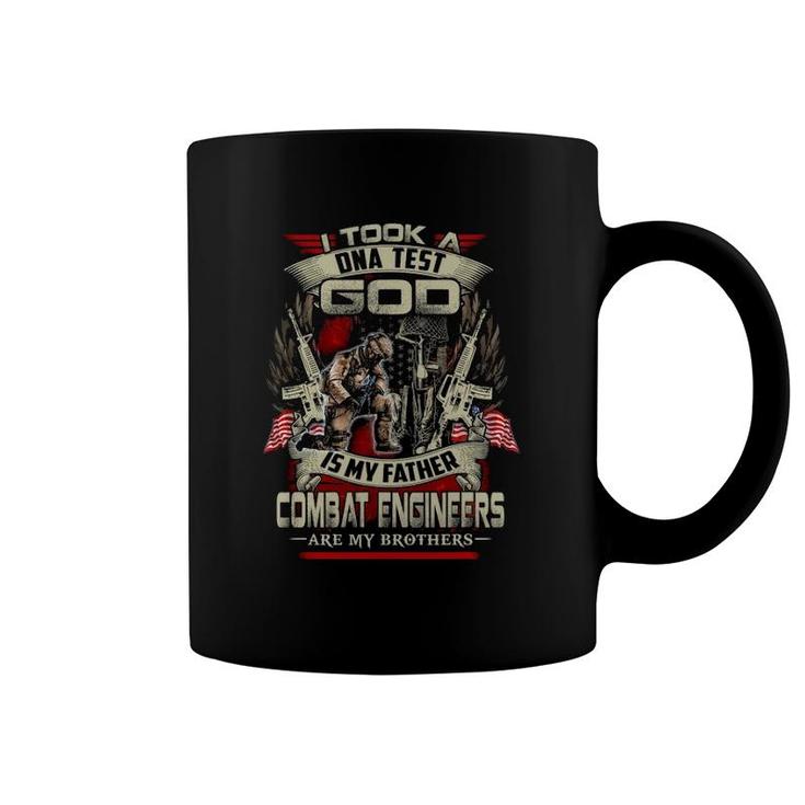 Combat Engineer I Took A Dna Test God Is My Father Coffee Mug