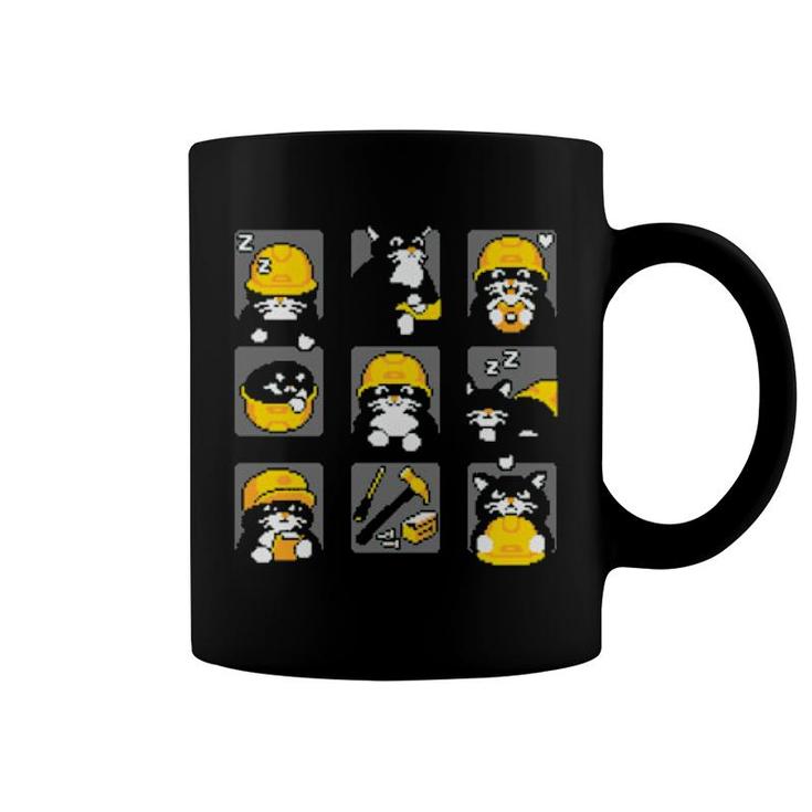 Construction Cats By Cats With Jobs  Coffee Mug