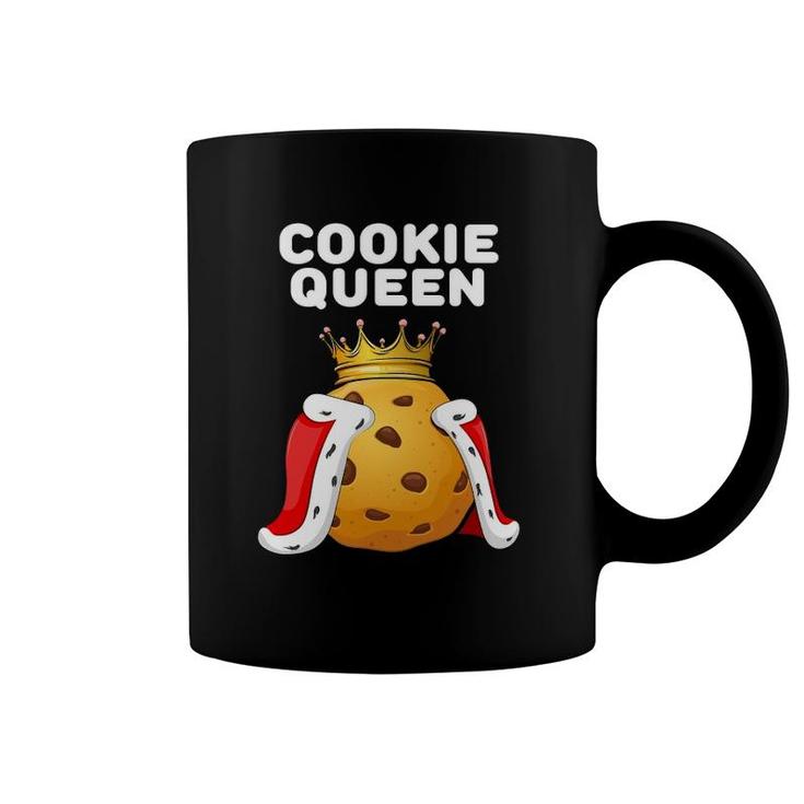 Cookie Queen Womens Cookie Lover Cute Cookie Coffee Mug