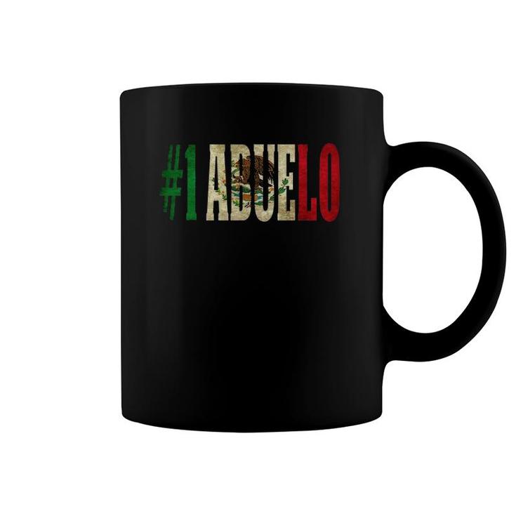 Cool Abuelo Gift Mexican  For Mexican Flag Coffee Mug
