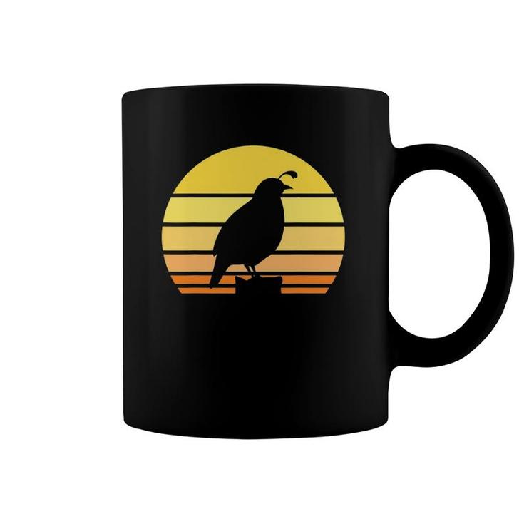 Cool Quail Art Men Women Bird Hunter Quail Upland Hunter Coffee Mug