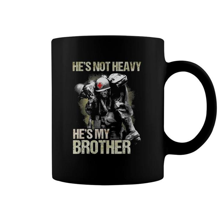 Corpsman Gift He's My Brother 8404 Gift For Corpsman Veteran Coffee Mug