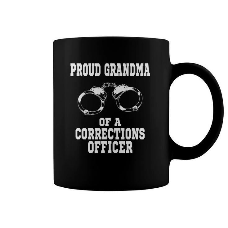 Corrections Officer Grandma Proud Grandma Coffee Mug
