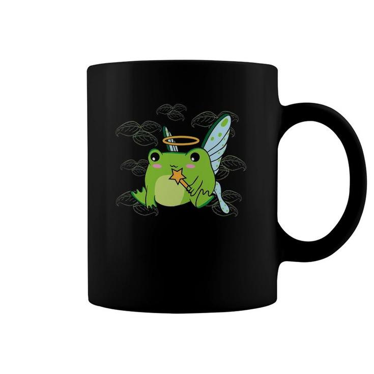 Cottagecore Aesthetic Cute Frog Fairycore Goblincore Coffee Mug