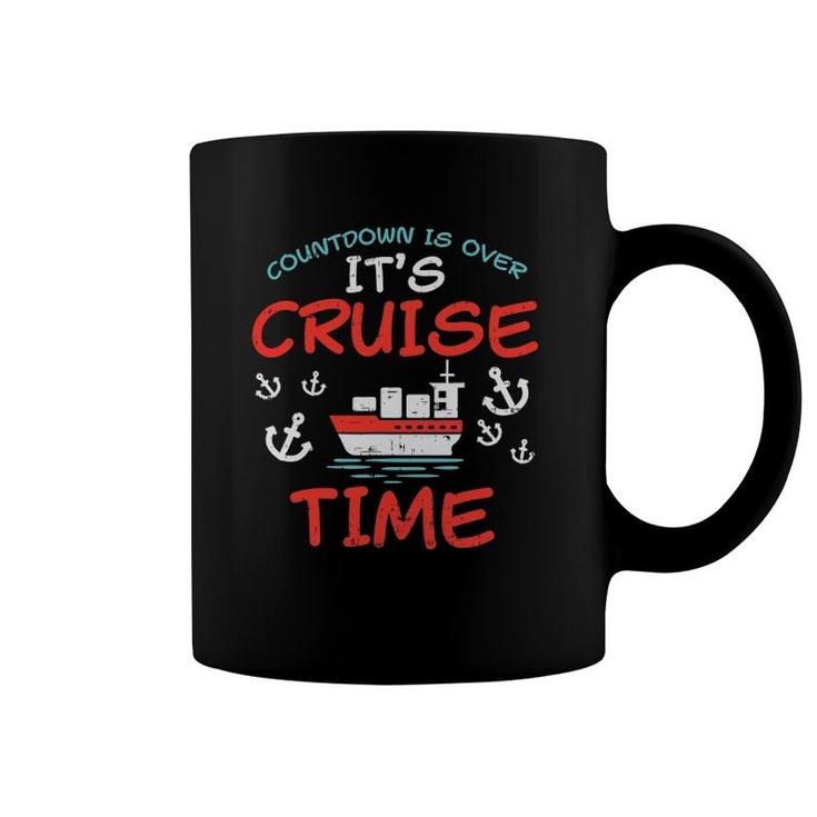 Countdown Over Cruise Time Ship Vacation Trip Cruising Gift Coffee Mug