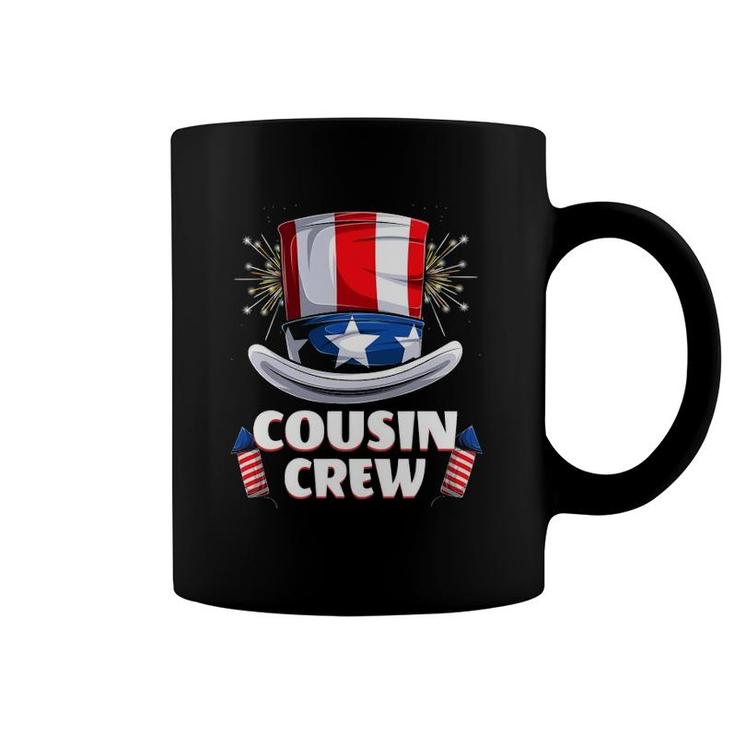 Cousin Crew 4Th Of July Family Matching Boys Girls Kids Coffee Mug