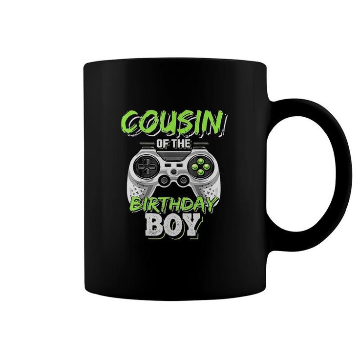 Cousin Of The Birthday Boy Matching Video Game Birthday Gift I Love My Cousin Coffee Mug