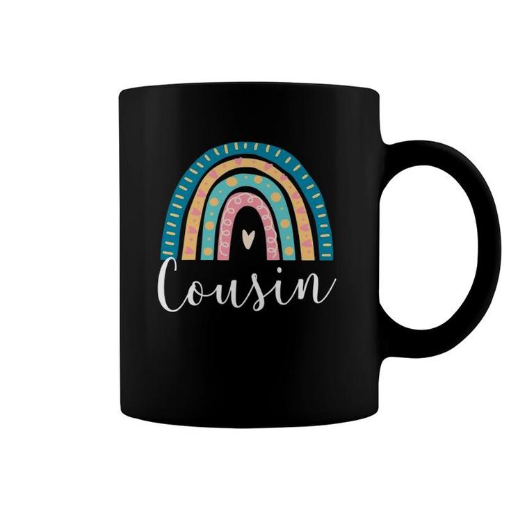 Cousin Rainbow Gifts Family Matching Coffee Mug