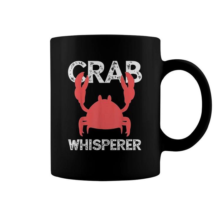 Crab Whisperer  Crabbing Fishing Coffee Mug