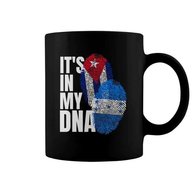 Cuban And Honduran Dna Flag Heritage Mix Coffee Mug